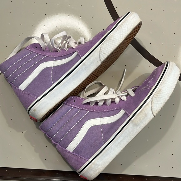 Vans Shoes - Purple Vans High Tops W9 / M7.5